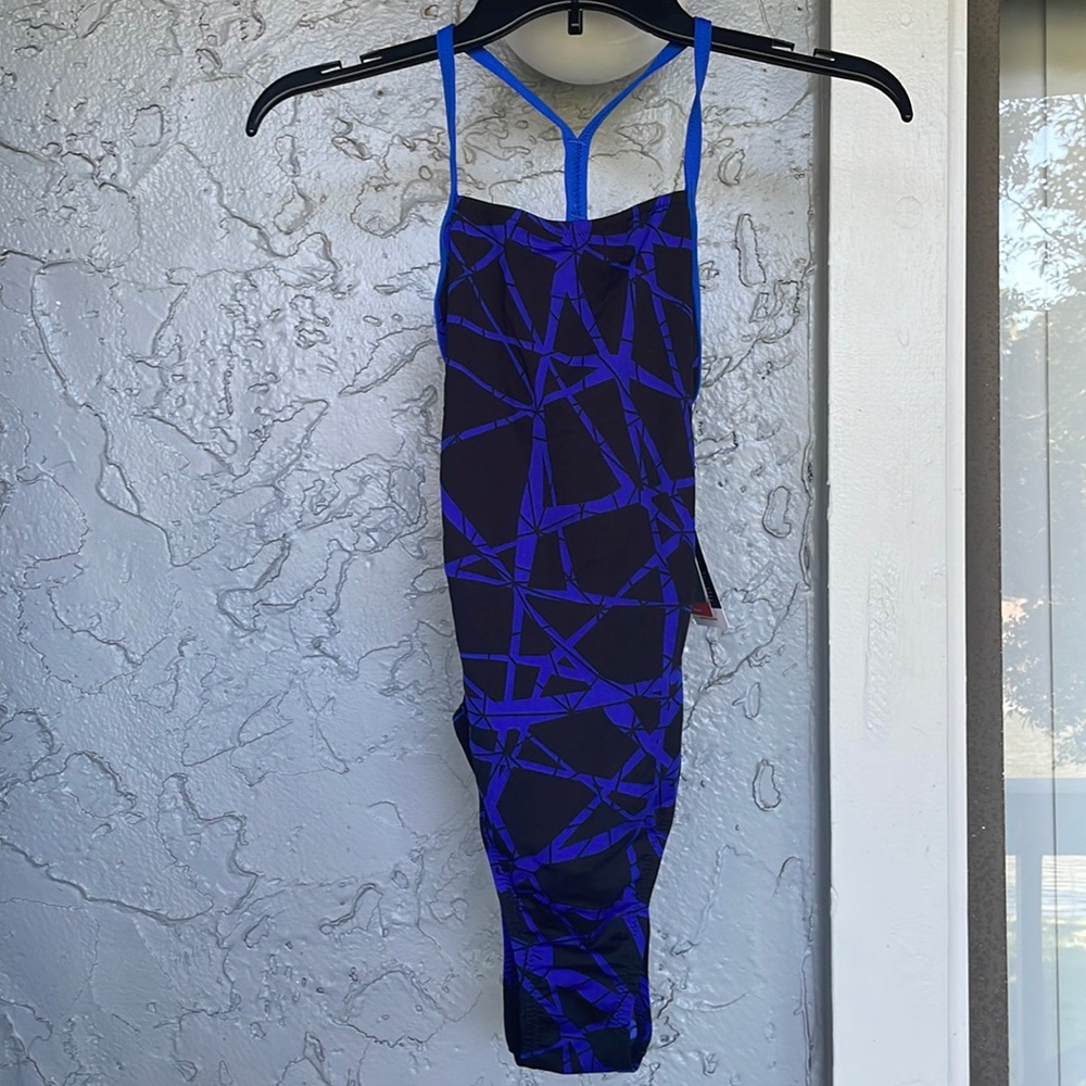 NWT Women’s Competition Open Back Style Speedo swimsuit